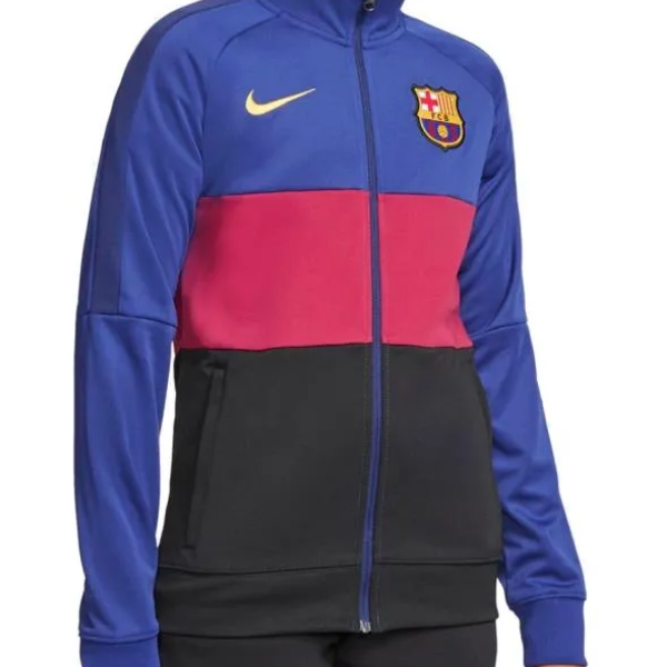 NIKE – Chaqueta Nike FC Barcelona Niño Sudadera Junior Azul Rojo - Imagen 3