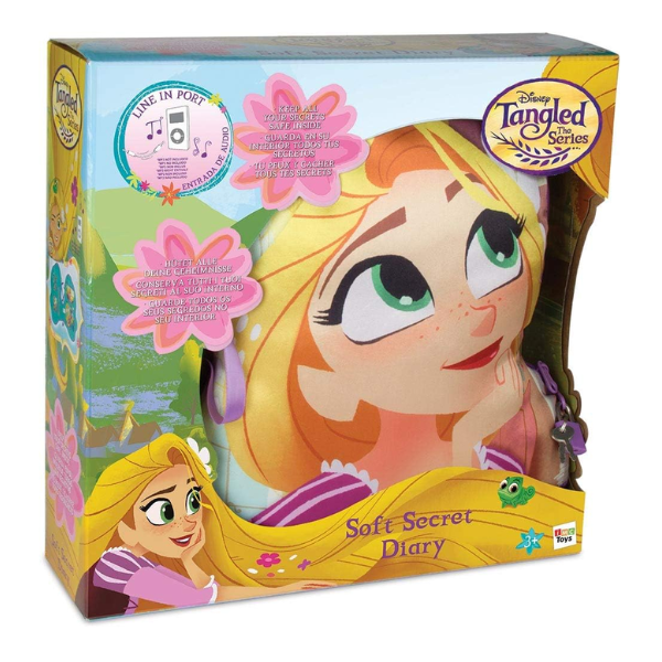 IMC TOYS – Cojín Diario Secreto Rapunzel Disney Niña Princesa Regalo Original - Imagen 2