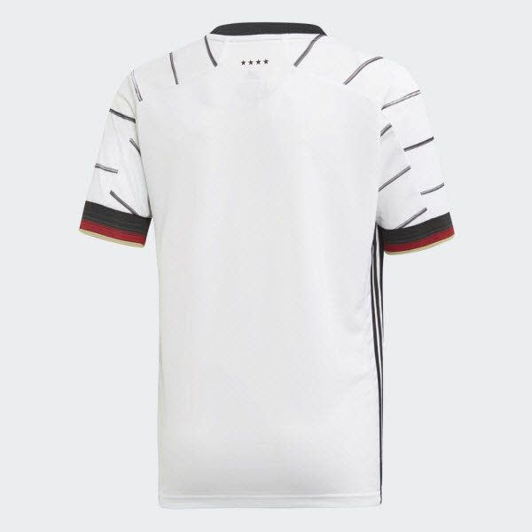 ADIDAS – Camiseta Selección Alemania Junior 13-14 Años Adidas Oficial Blanca EH6103 - Imagen 3