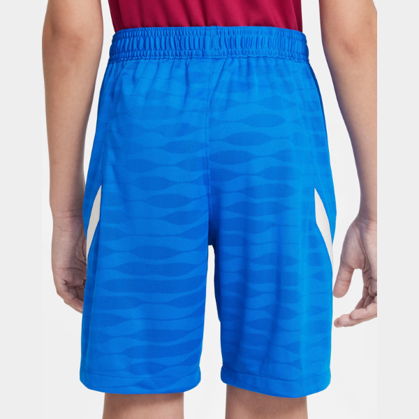 NIKE – Pantalón Corto Niño Nike FC Barcelona Dynamic Fit Strike Azul Talla M CW2162-427 - Imagen 4