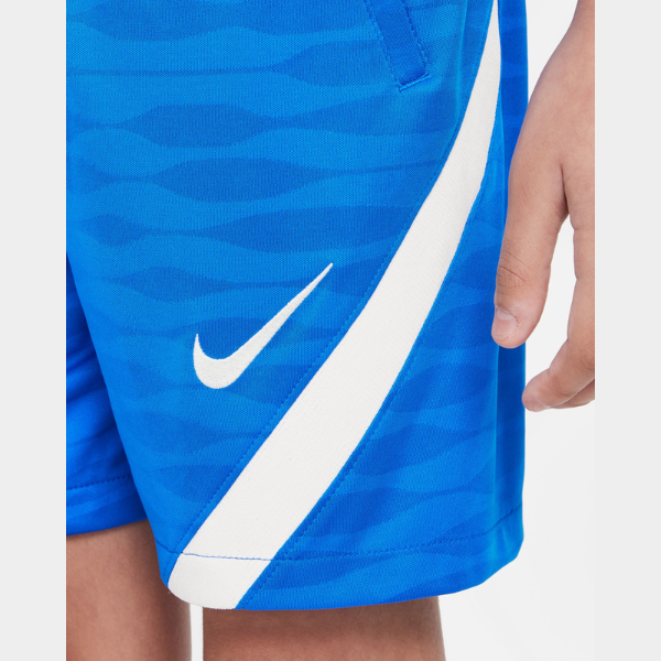 NIKE – Pantalón Corto Niño Nike FC Barcelona Dynamic Fit Strike Azul Talla M CW2162-427 - Imagen 6