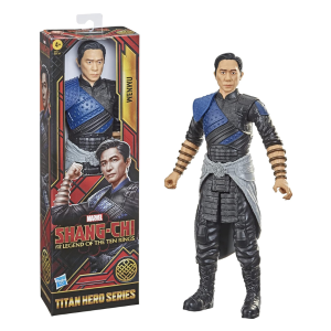 MARVEL – Figura de Acción Shang Chi Wenwu Legend of the Ten  Rings Marvel Titan Hero Series 28 cm
