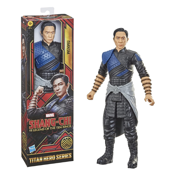 MARVEL – Figura de Acción Shang Chi Wenwu Legend of the Ten Rings Marvel Titan Hero Series 28 cm