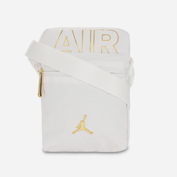 NIKE – Bandolera Jordan blanca original modelo 9A0722-001