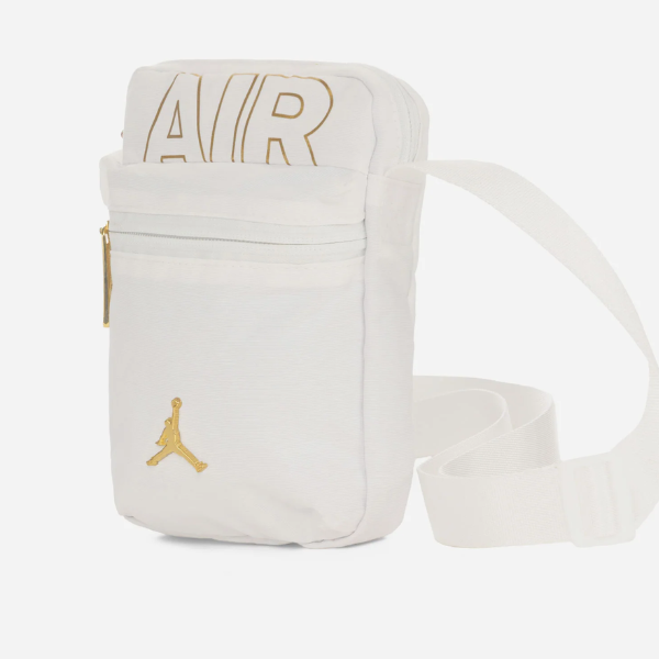 NIKE – Bandolera Jordan blanca original modelo 9A0722-001 - Imagen 7