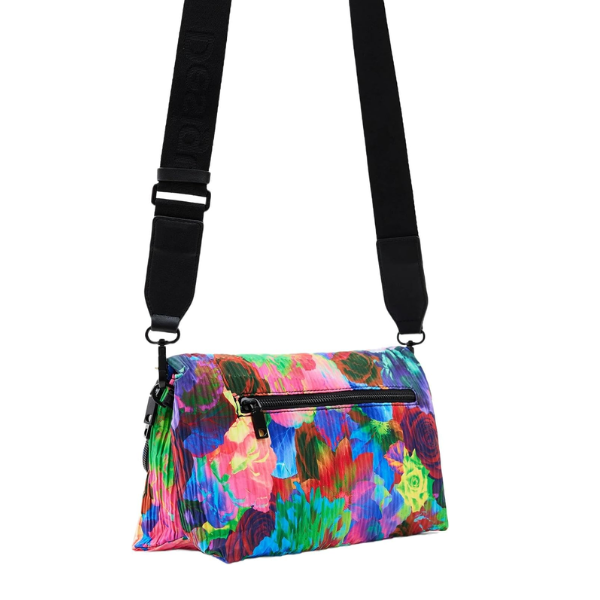 DESIGUAL – Bolso Bandolera Desigual Borealis Venecia Multicolor Floral Mujer 23SAXY13 - Imagen 3