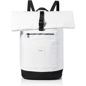 DESIGUAL – Mochila Desigual Blanca Trecking Backpack Grande 21SQXW05