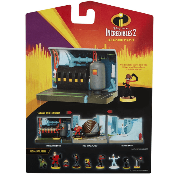 LOS INCREDIBLES 2 – Figura Elastigirl Lab Assault Playset - Imagen 8