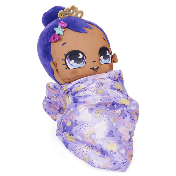MAGIC BLANKET BABIES – Muñeca Bebé Sorpresa Lila – 80 sonidos y manta mágica - Imagen 4