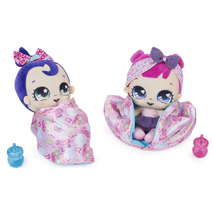 MAGIC BLANKET BABIES – Muñeca Bebé Sorpresa Rosa – 80 sonidos y manta mágica