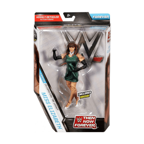 MATTEL – WWE Miss Elizabeth Elite Then Now Forever Figura Colección FBJ29 15 cm