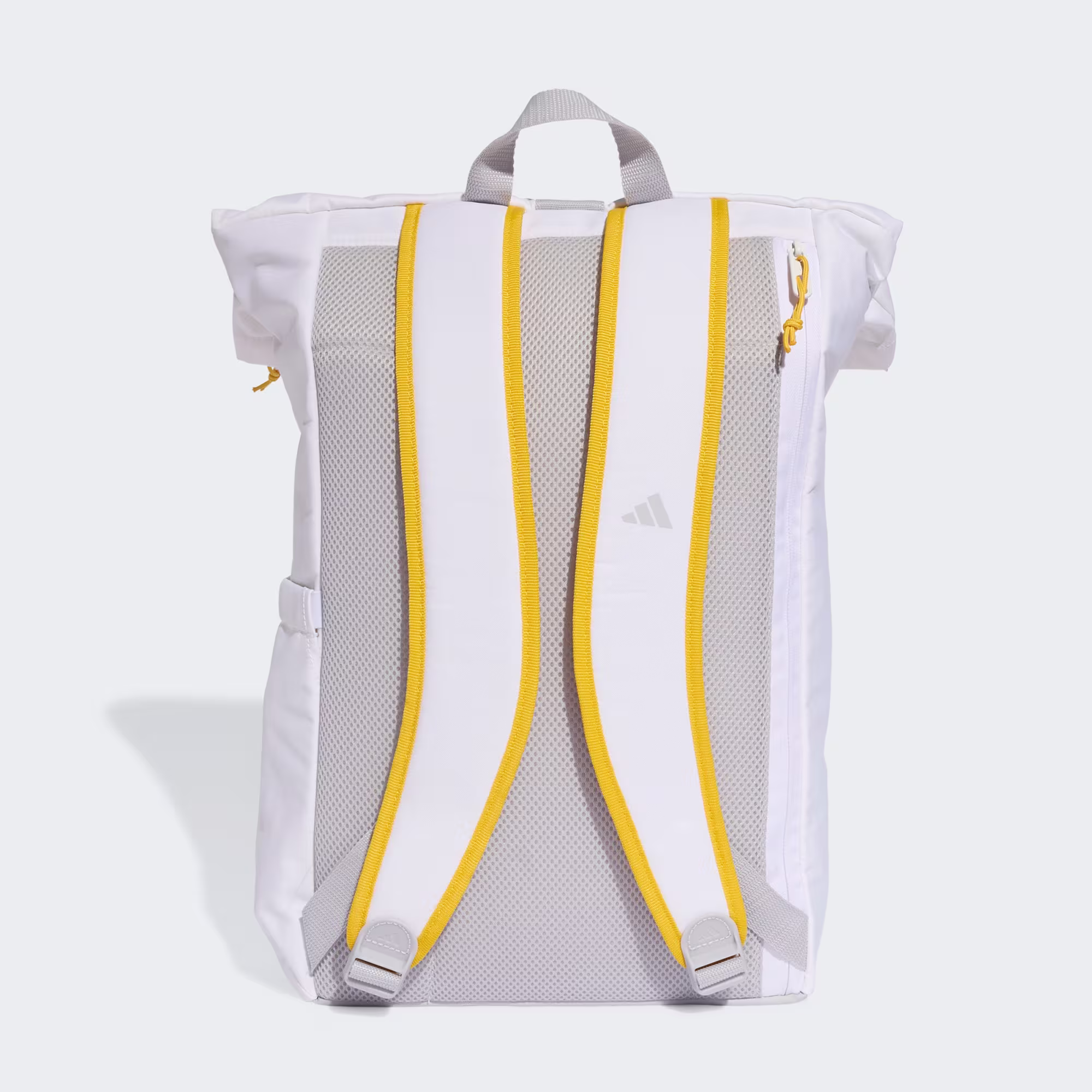 ADIDAS – Mochila adidas Real Madrid Blanca Original JN4150 Roll Top 26,9L Universidad Gimnasio Viaje - Imagen 3