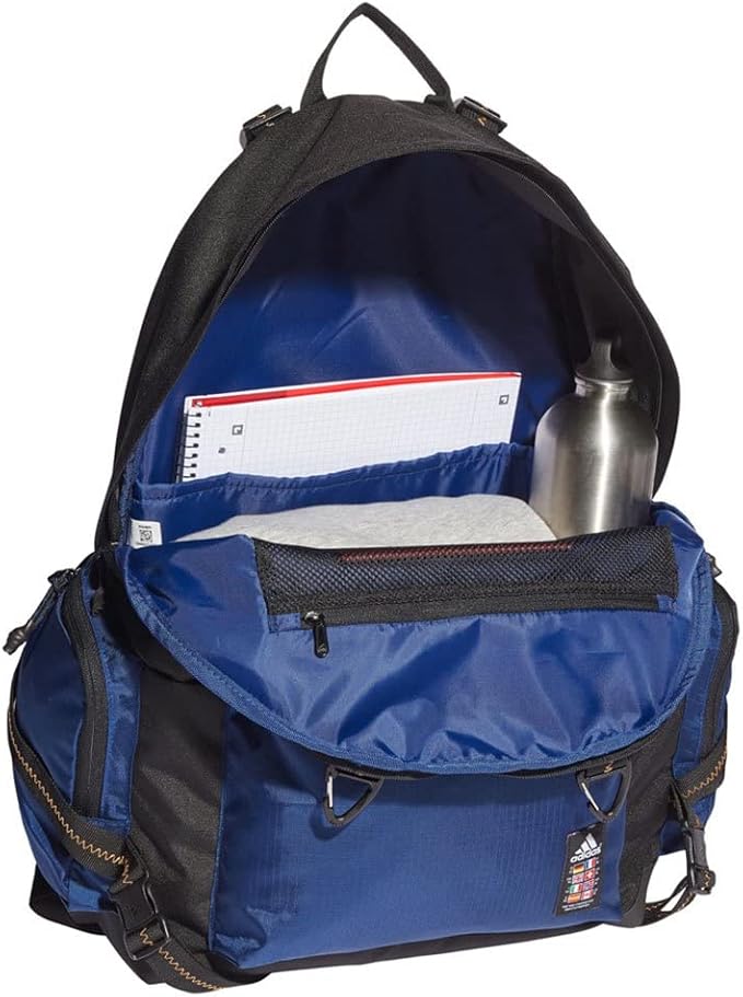 ADIDAS – Mochila Adidas Grande UXPLR 30LUnisex Negra Azul - Imagen 5
