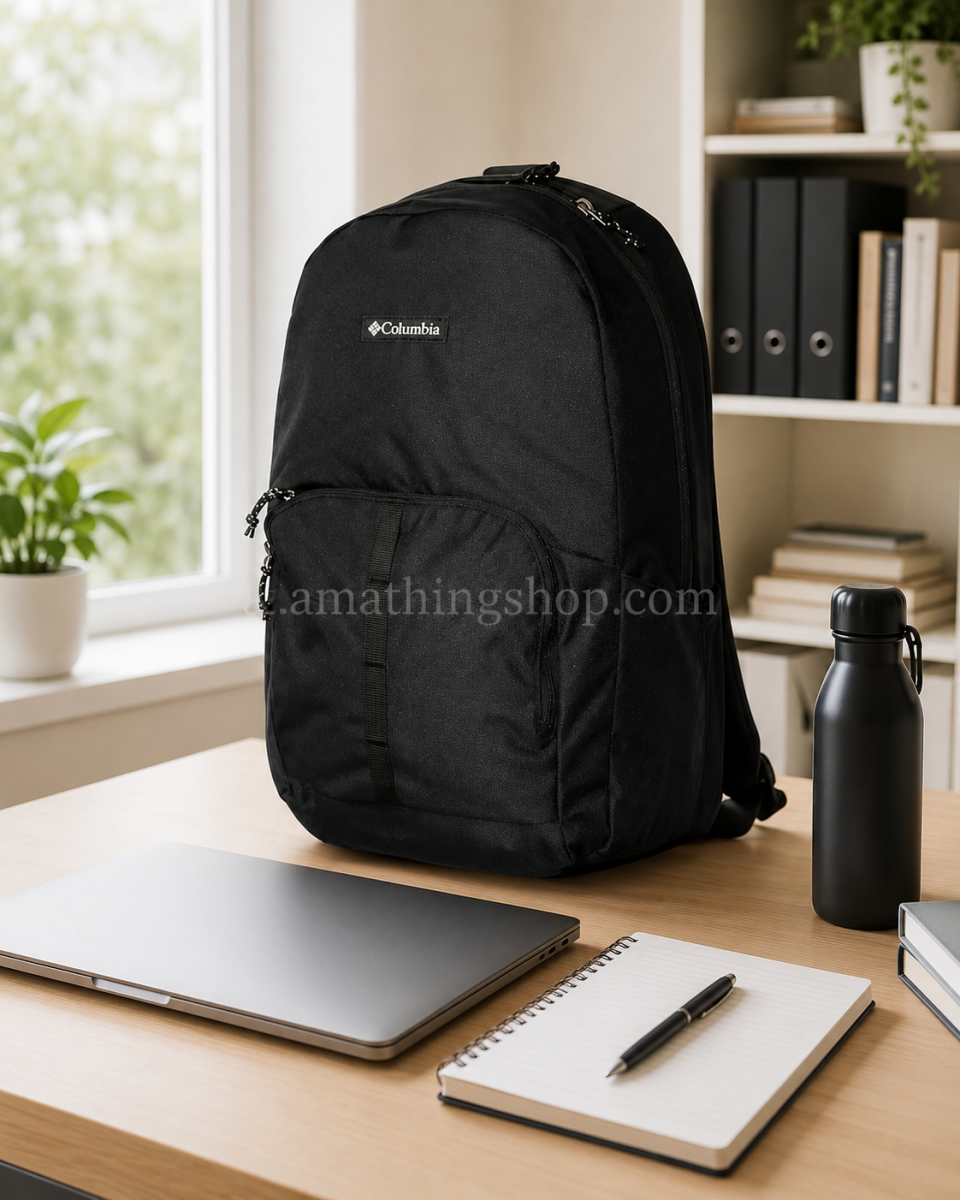 COLUMBIA – Mochila Columbia Bridgeline 25L Negra Unisex para Portátil, Trabajo, Universidad y Viaje - Imagen 6