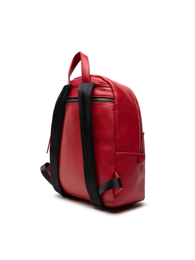 DESIGUAL – Mochila Desigual Back Rising Mombasa Mini Roja Mujer 24x30x12cm - Imagen 7