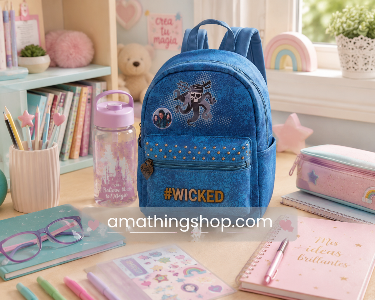 KARACTERMANIA – Mochila Disney Niña Los Descendientes 3 Mini Escolar - Imagen 7