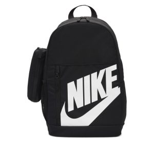 NIKE – Mochila Nike Elemental Negra 20L con Estuche DR6084-010 | Unisex Hombre Mujer Instituto Universidad Trabajo