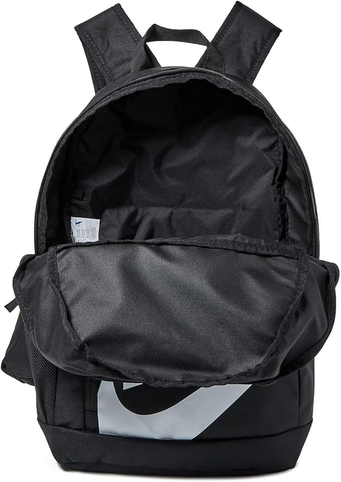 NIKE – Mochila Nike Elemental Negra 20L con Estuche DR6084-010 | Unisex Hombre Mujer Instituto Universidad Trabajo - Imagen 6