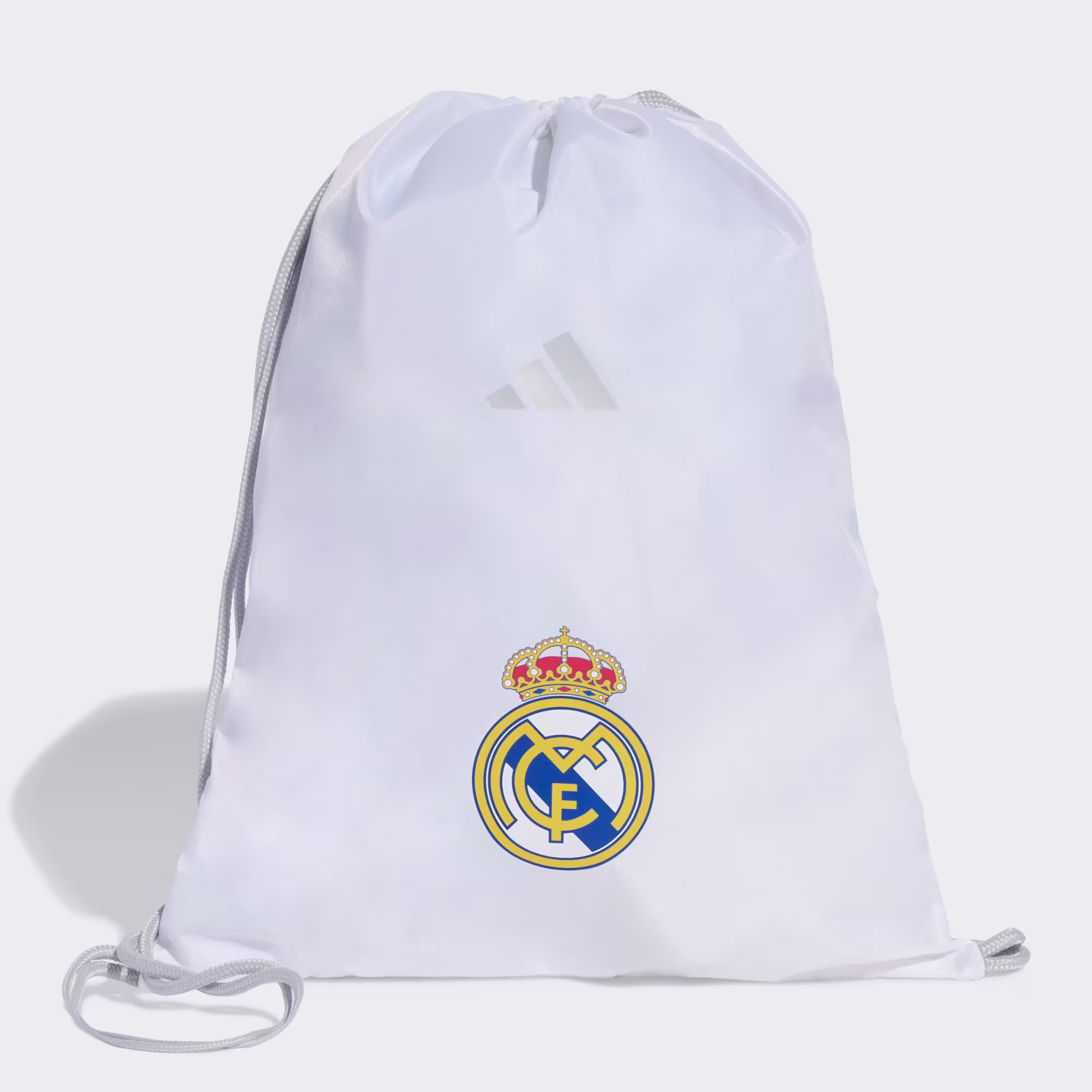 ADIDAS – Mochila Saco adidas Real Madrid JX3188 Blanca 15,93 L – Gymsack de Cuerdas - Imagen 2