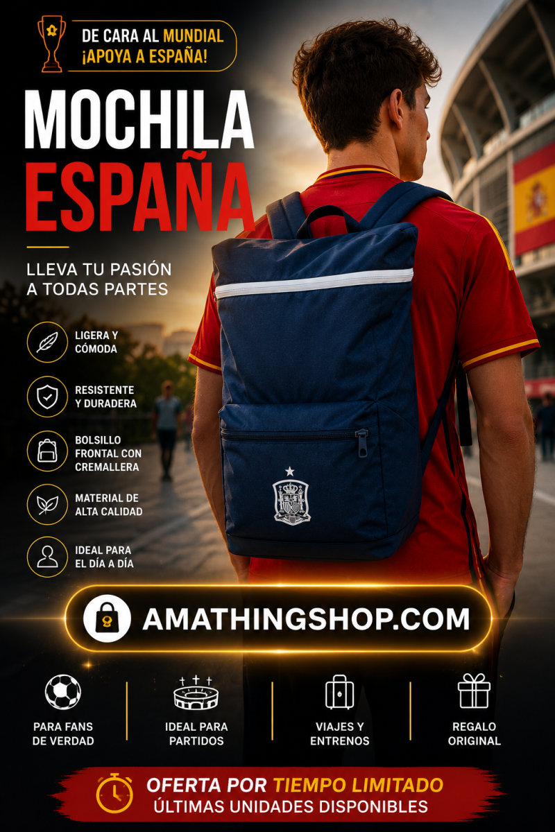 ADIDAS – Mochila Adidas de la Selección Española Deporte FEF Azul - Imagen 6