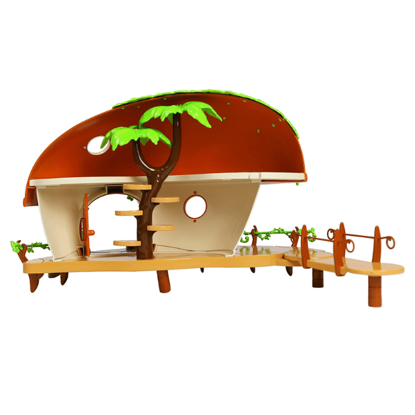 TOY PARTNER – Casa Monchhichi 38 Cm Playset con Figura Árbol Terraza Conectable - Imagen 5