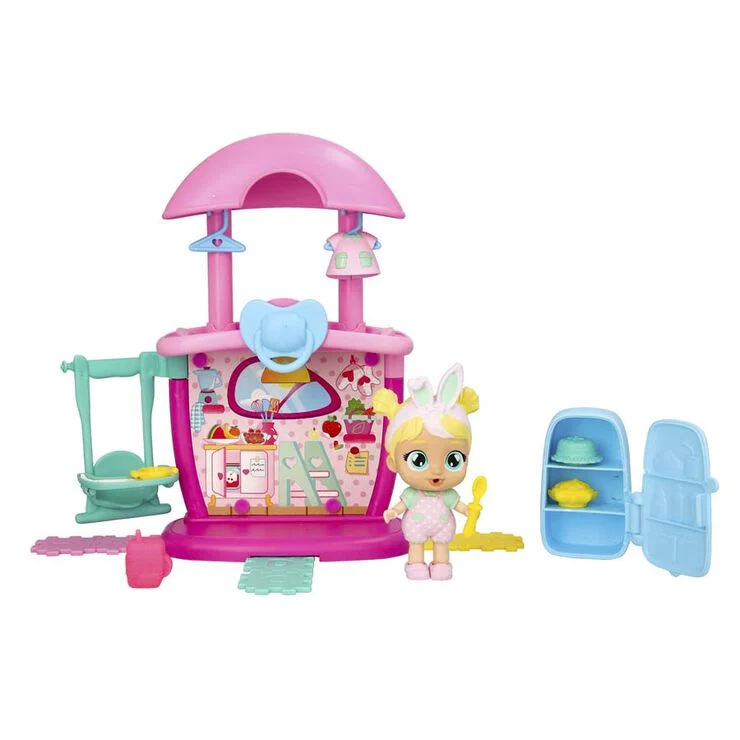 CRY BABIES – Bebés Llorones Playtime La Cocina de Chloe con Muñeca Exclusiva y 14 Accesorios - Imagen 3