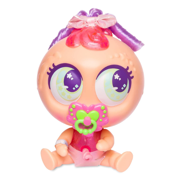 DISTROLLER – Muñeca Distroller Neonato Emoshionato Guau Filin Naranja con Accesorios Original