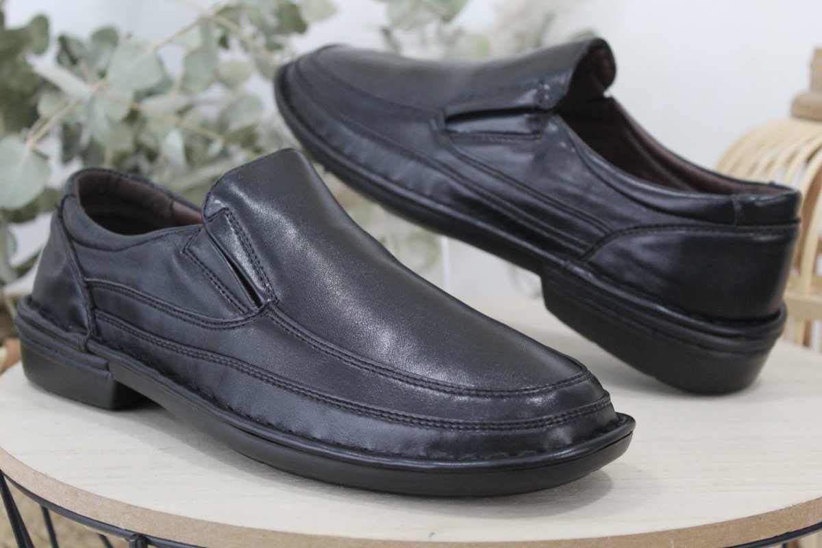 Zapato para hombre en suave poli piel muy cómodo y ligero,refN86