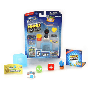 NANOBYTES – Serie 1 Coleccionables Pack De 5