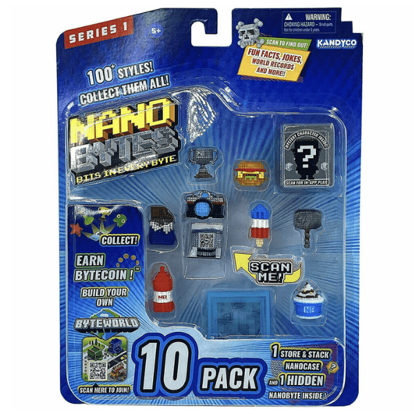 NANOBYTES – Serie 1 Colleccionables Pack De 10 - Imagen 3