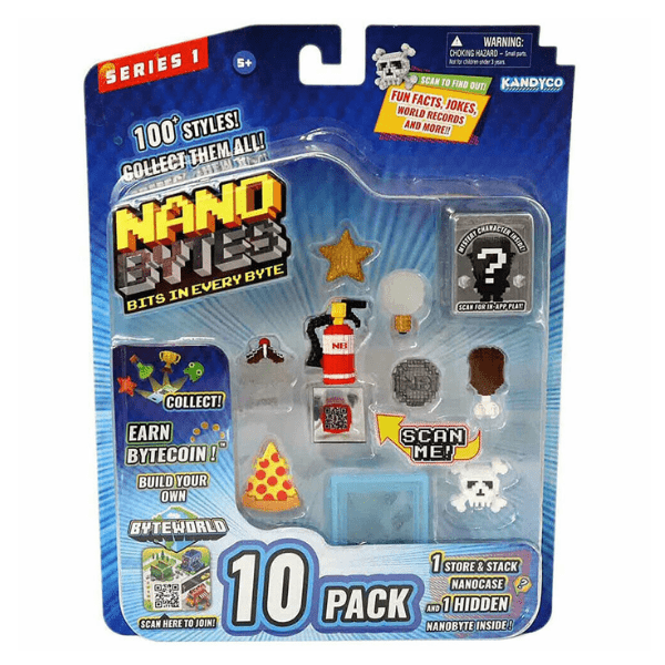 NANOBYTES – Serie 1 Colleccionables Pack De 10 - Imagen 4