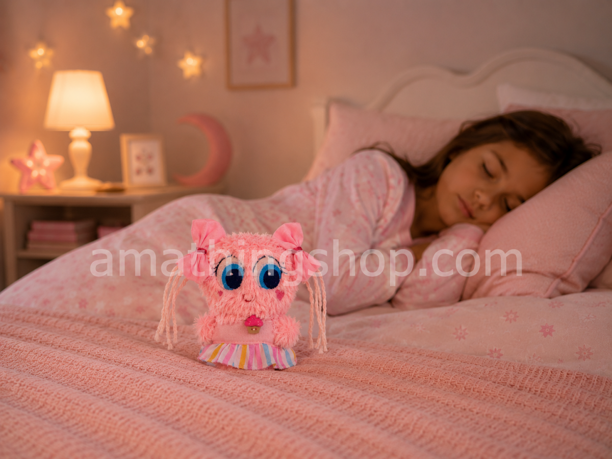 NEONATO – Distroller Neonato Mazapán Sigolishius Delishius Pompshius Peluche Bebé Original - Imagen 6