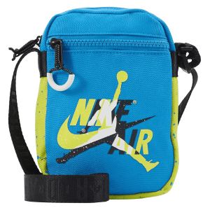 NIKE – Bolso Bandolera Jordan Mashup Air Azul Unisex 9A0314-U6A | Festival y Viaje