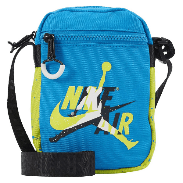 NIKE – Bolso Bandolera Jordan Mashup Air Azul Unisex 9A0314-U6A | Festival y Viaje