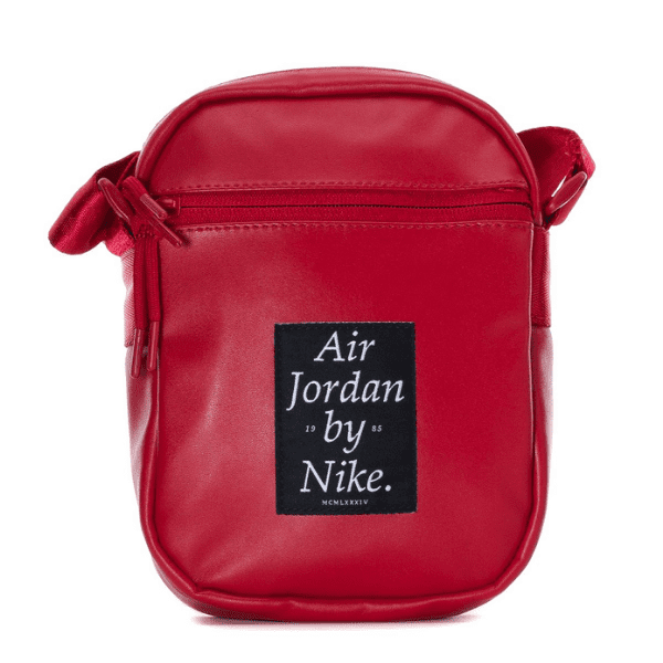 NIKE – Bolso Rojo Bandolera 22x15x4cm Unisex Cruzado Edición Limitada