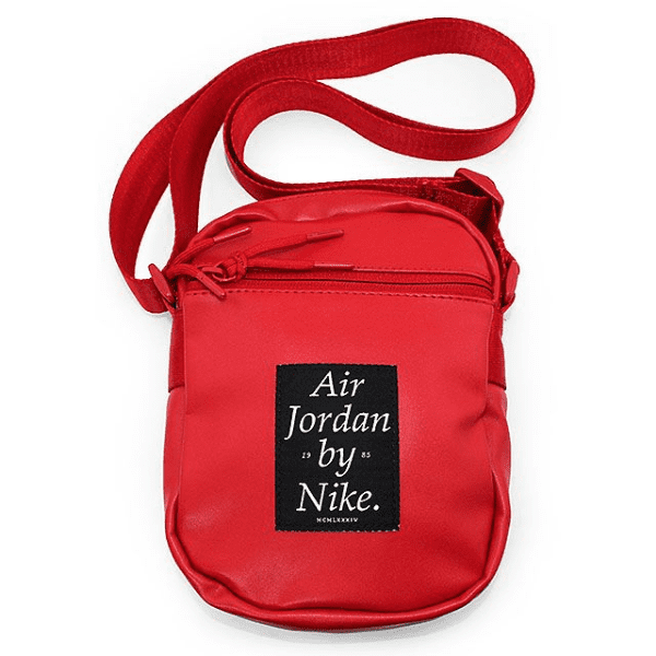 NIKE – Bolso Rojo Bandolera 22x15x4cm Unisex Cruzado Edición Limitada - Imagen 3