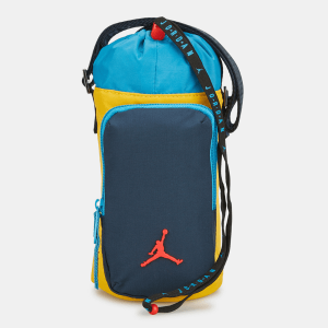 NIKE – Bandolera Portabotellas Jordan Water Bottle Holder Azul Amarillo 9A0594-Y0H