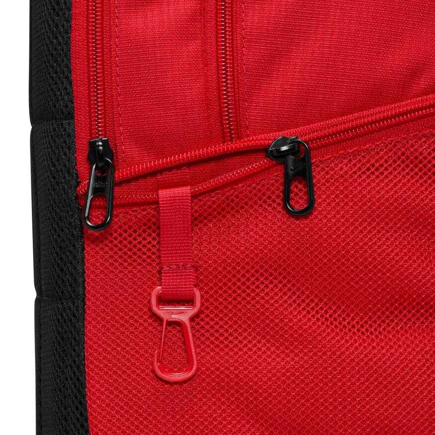 NIKE – Mochila Nike Brasilia 9.5 24L Roja Unisex DH7709-657 - Imagen 9