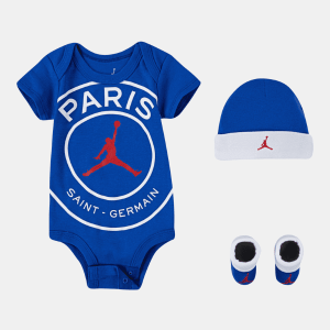 NIKE – Conjunto Bebé Nike Air Jordan x PSG 3 Piezas Azul NJ0327-U89