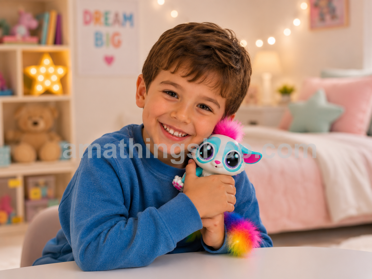 LIL´ GLEEMERZ – Lil’ Gleemerz Amiglow Mascota Interactiva GLL08 +5 Años - Imagen 8
