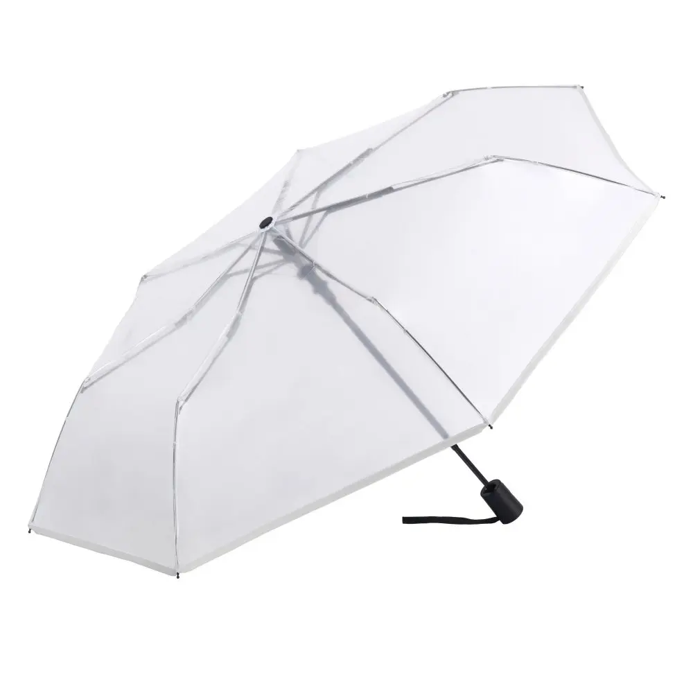Paraguas CACHAREL · Transparente · Plegable automático · Ecofriendly - Imagen 7