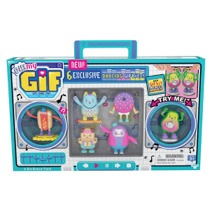 OH! MY GIF – Dancing GIFbits Pack 6 Figuras Bailarinas Coleccionables