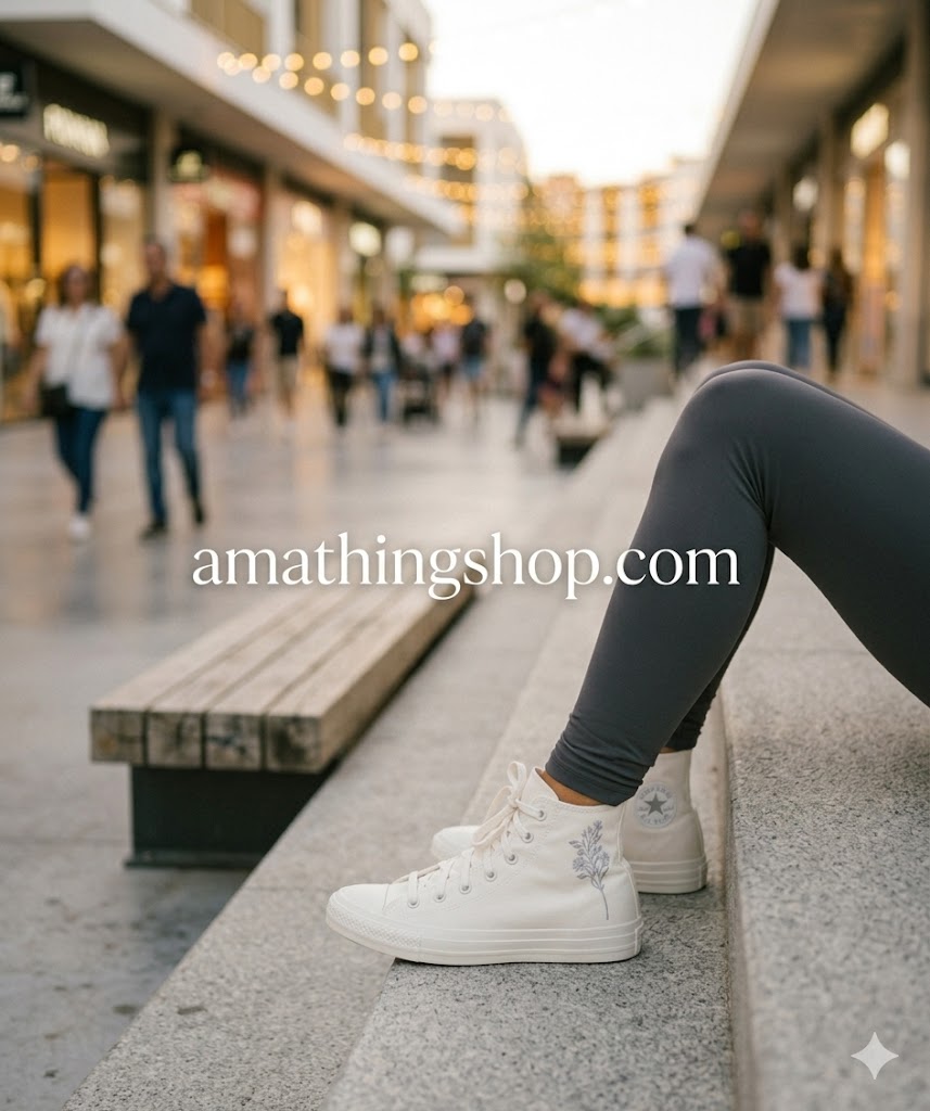 CONVERSE- Zapatillas Converse Chuck Taylor All Star High Blanca Mujer 39 Flores Plata Lona - Imagen 6