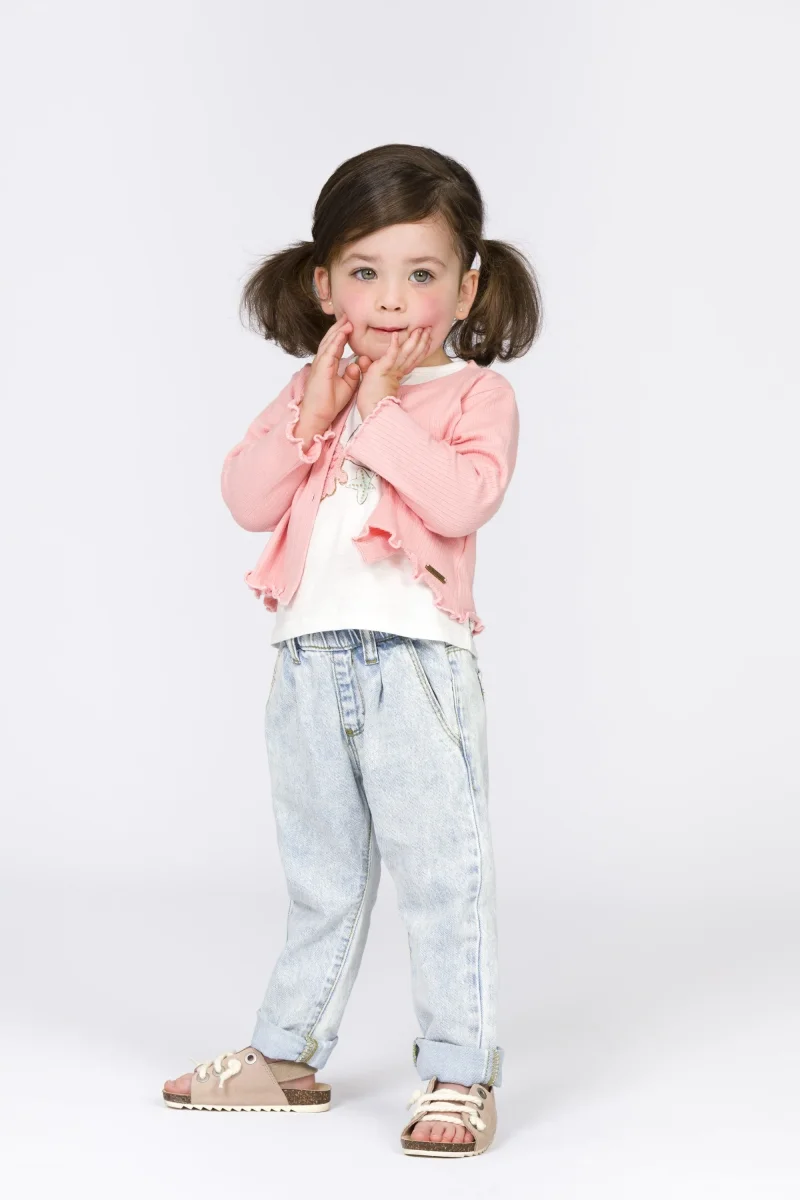 Pantalón tejano bebé unisex - Imagen 4