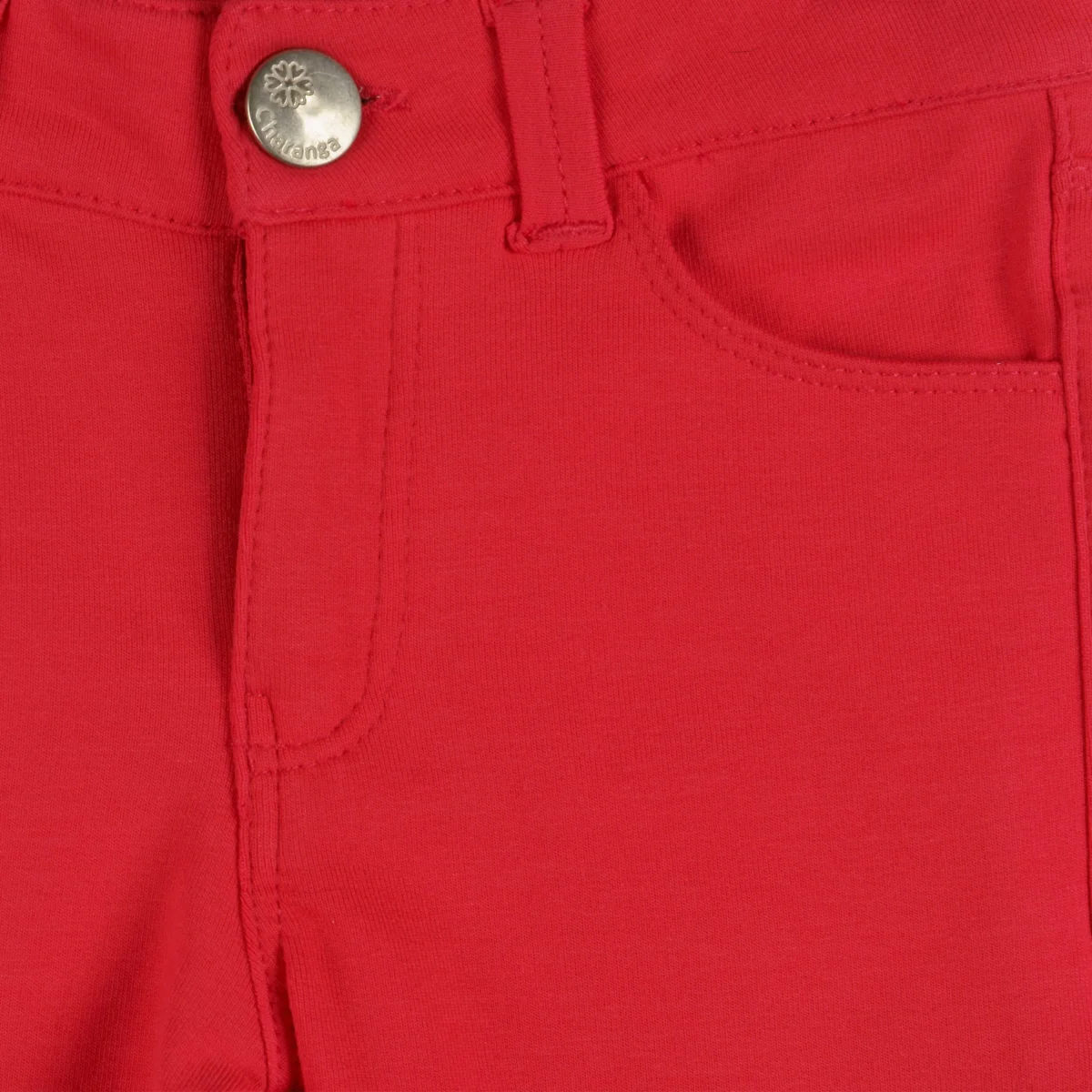 Pantalón de niña rojo - Imagen 4