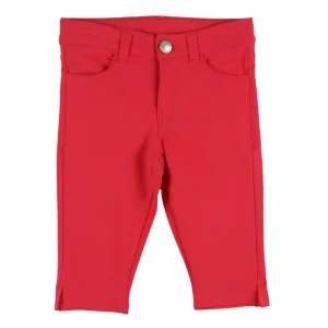 Pantalón de niña rojo