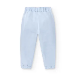 Pantalón chandal de niña celeste