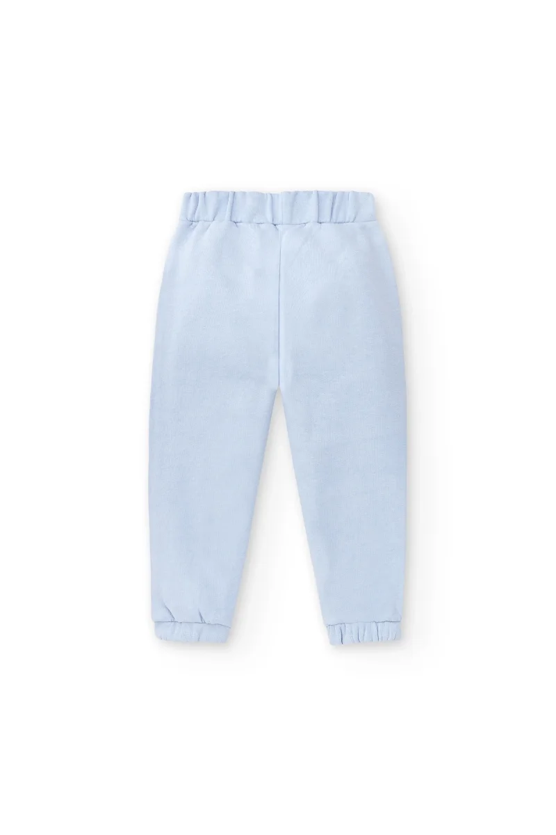 Pantalón chandal de niña celeste - Imagen 2