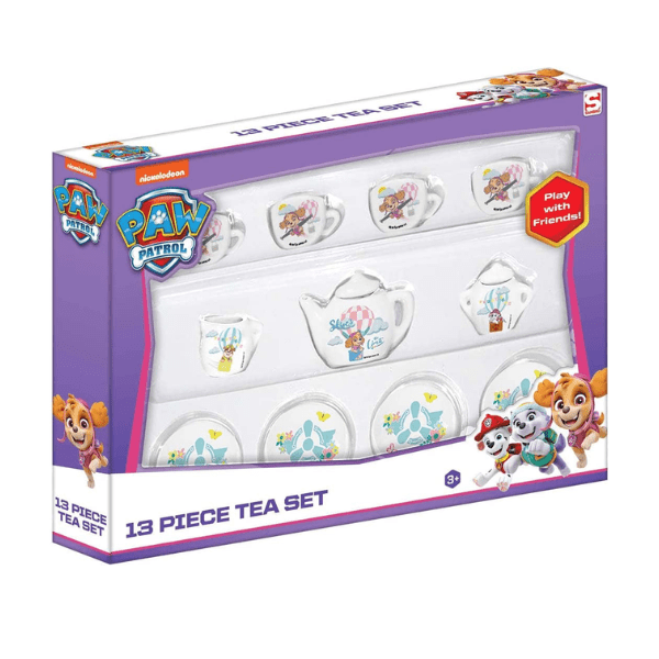 PAW PATROL – Juego de Té 13 Piezas Patrulla Canina Infantil 3+ - Imagen 2