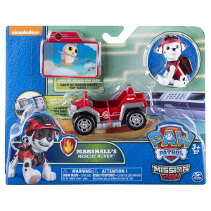 SPIN MASTER – Paw Patrol Mission Paw Marshall Rescue Rover Figura y Vehículo 3+